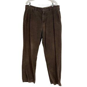 38/32 Brown 100% Cotton Corduroy Pants 28g